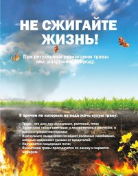 ​Внимание! Наступил весенне-летний пожароопасный период!