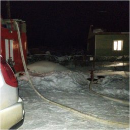 Пожар в Советском районе. Пожар в Советском районе.