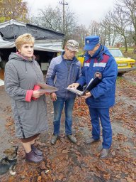 ​Профилактический рейд по пожарной безопасности в Дмитриевском сельсовете