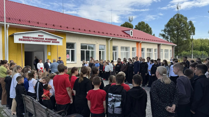​Учебная тренировочная пожарная эвакуация в МКОУ &laquo;Золотухинская общеобразовательная школа&raquo;