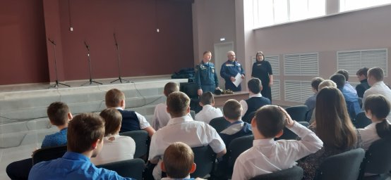 В Кореневском районе прошел открытый урок
