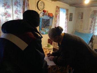 ​Профилактический рейд в Касторенском районе