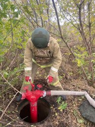 ​Проверка противопожарного водоснабжения в Хомутовском районе
