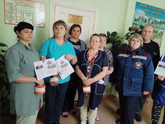 ​Советские огнеборцы провели тренировочную эвакуацию при пожаре