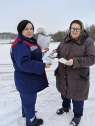 ​Пожарно-профилактический рейд в Поныровском районе