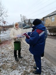 ​Профилактический рейд в Плотавском сельсовете Октябрьского района