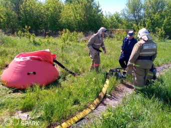 ​Пожарно-тактические занятия Рыльских пожарных