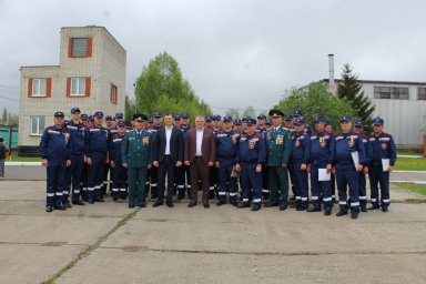 Торжественное мероприятие в честь 375-ой годовщины со Дня образования пожарной охраны России