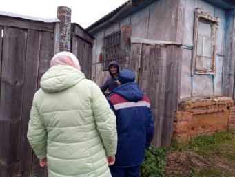 Совместный рейд в Старковском сельсовете Октябрьского района Совместный рейд в Старковском сельсовете Октябрьского района