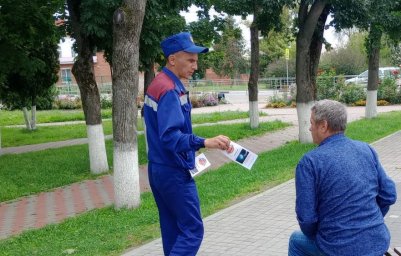 ​Рейд безопасности прошел на улицах г. Фатежа
