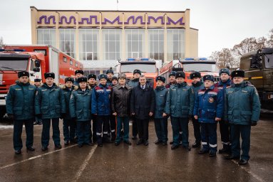 ​Праздник мужества и доблести: курские спасатели отметили профессиональный праздник