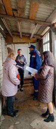 Совместный рейд в Миленинском сельсовете Фатежского района