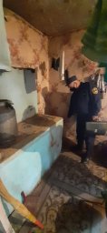 В Кореневском районе проводилась проверка печного отопления