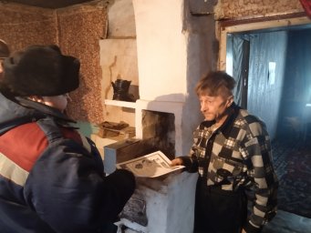 Рейд по печному отоплению в Конышевском районе Рейд по печному отоплению в Конышевском районе