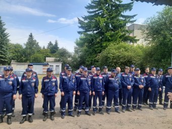 Аттестация на право ведения аварийно-спасательных работ в ПЧ Дмитриевского района Аттестация на право ведения аварийно-спасательных работ в ПЧ Дмитриевского района