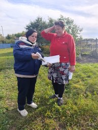 ​Профилактический рейд в с.Брусовое Поныровского района