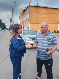Противопожарный рейд в г. Дмитриев Противопожарный рейд в г. Дмитриев