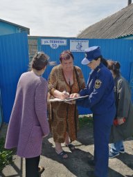 ​Рейд по пожарной безопасности в п. Медвенка