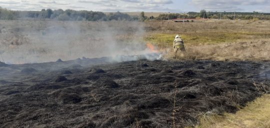 ​Пожар в д.Жерновец Золотухинского района