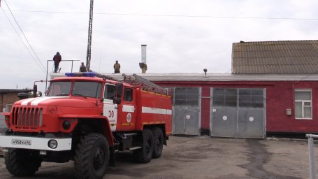 В ПЧ Конышевского района завершается ремонт кровли