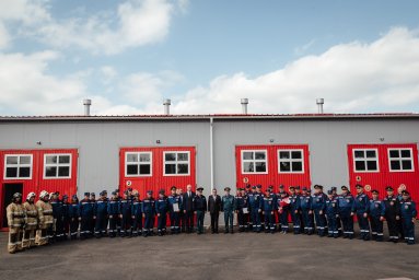 Огнеборцы Противопожарной службы Курской области получили новую спецтехнику