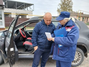 ​Рейд по с. Беседино Курского района