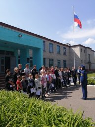 ​Урок по основам безопасности жизнедеятельности в Любачанском филиале МОКУ &laquo;Вышнереутчанская СОШ&raquo;