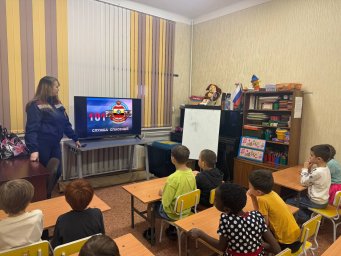 ​Детство без пожаров. Урок по пожарной безопасности в детском саду № 31