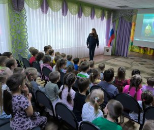 ​Детство без пожаров. Урок по пожарной безопасности в детском саду № 92