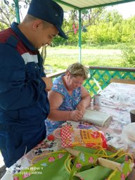 Пожарно-профилактический рейд в с. 2-Поныри Пожарно-профилактический рейд в с. 2-Поныри