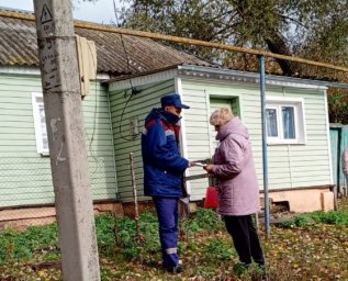​Совместный рейд в Миленинском сельсовете Фатежского района