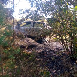 ​Огнеборцы Железногорского района на тушении автомобиля