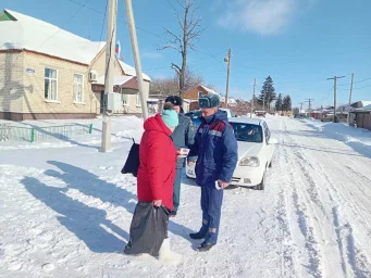 ​Совместный профилактический рейд в В. Любажском сельсовете в Фатежском районе