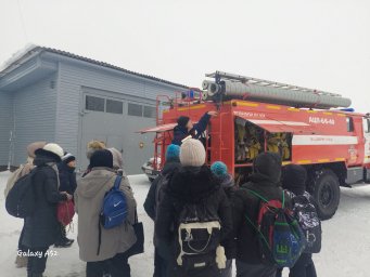 ​В гости к Золотухинским огнеборцам