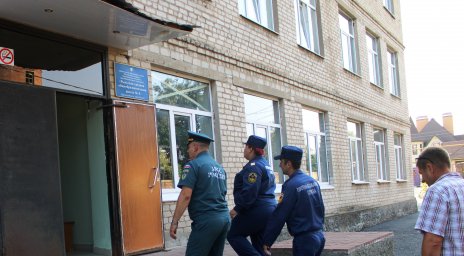 ​Совместные учения прошли в школах области