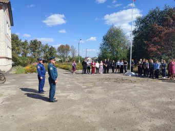 Занятия по безопасности в глушковских школах Занятия по безопасности в глушковских школах