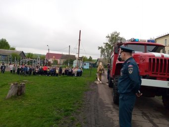 ​В Большесолдатской школе проведен открытый урок по безопасности