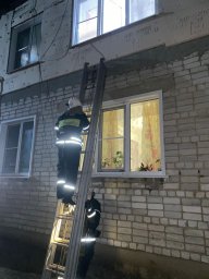 ​Золотухинские огнеборцы на оказании помощи