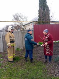 ​Поныровские и Пристенские огнеборцы на учениях