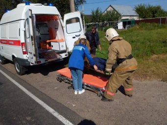 ​Совместные учения кореневских служб по ликвидации последствий ДТП