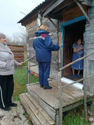 ​Профилактический рейд по пожарной безопасности в Октябрьском районе