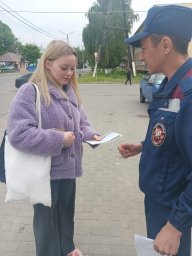 ​Совместный рейд на территории г.Фатежа