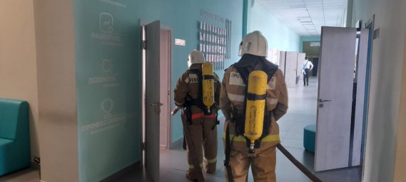 ​Горшеченские пожарные на ПТЗ