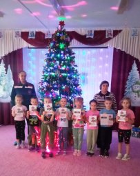 ​Как избежать пожаров в Новый год: урок для малышей в Золотухинском районе