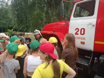 ​В ДОЛ "Орленок" и им. "У.Громовой" проведены комплексные занятия по пожарной безопасности
