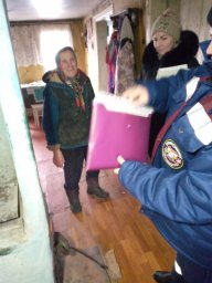 ​Профилактический рейд в д. Лютчина Октябрьского района