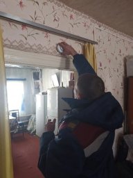 ​Рейд с установкой пожарных извещателей в Беловском районе