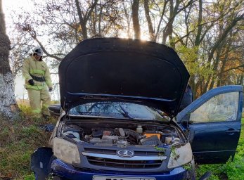 ​Огнеборцы ПЧ Золотухинского района на ликвидации последствий ДТП