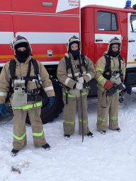 ​Хомутовские пожарные провели КПТЗ