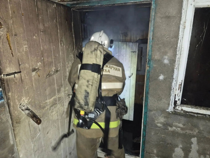​Пожар в Нижнереутчанском сельсовете Медвенского района